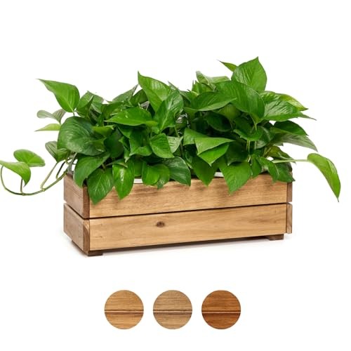 Premium wooden planter box - premium,